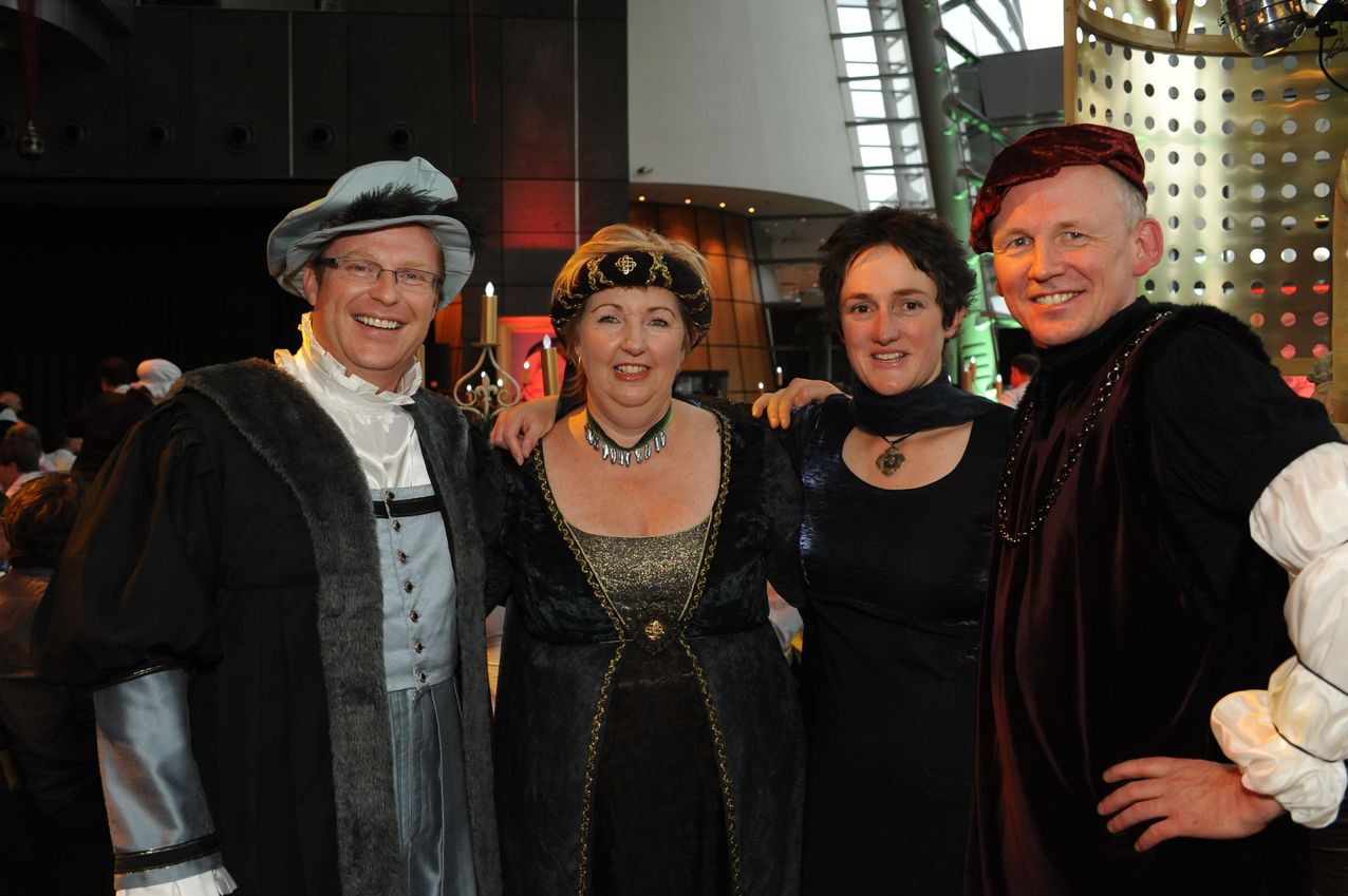 James Williams (Avery Dennison, left), Glenda Harding (Harding Consultants), Jeanette Ward and Axel Wilke (both ViaStrada)