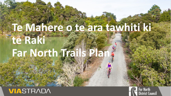 Far North Trails Plan title slide