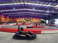 some of the team racing go-karts after a team planning day