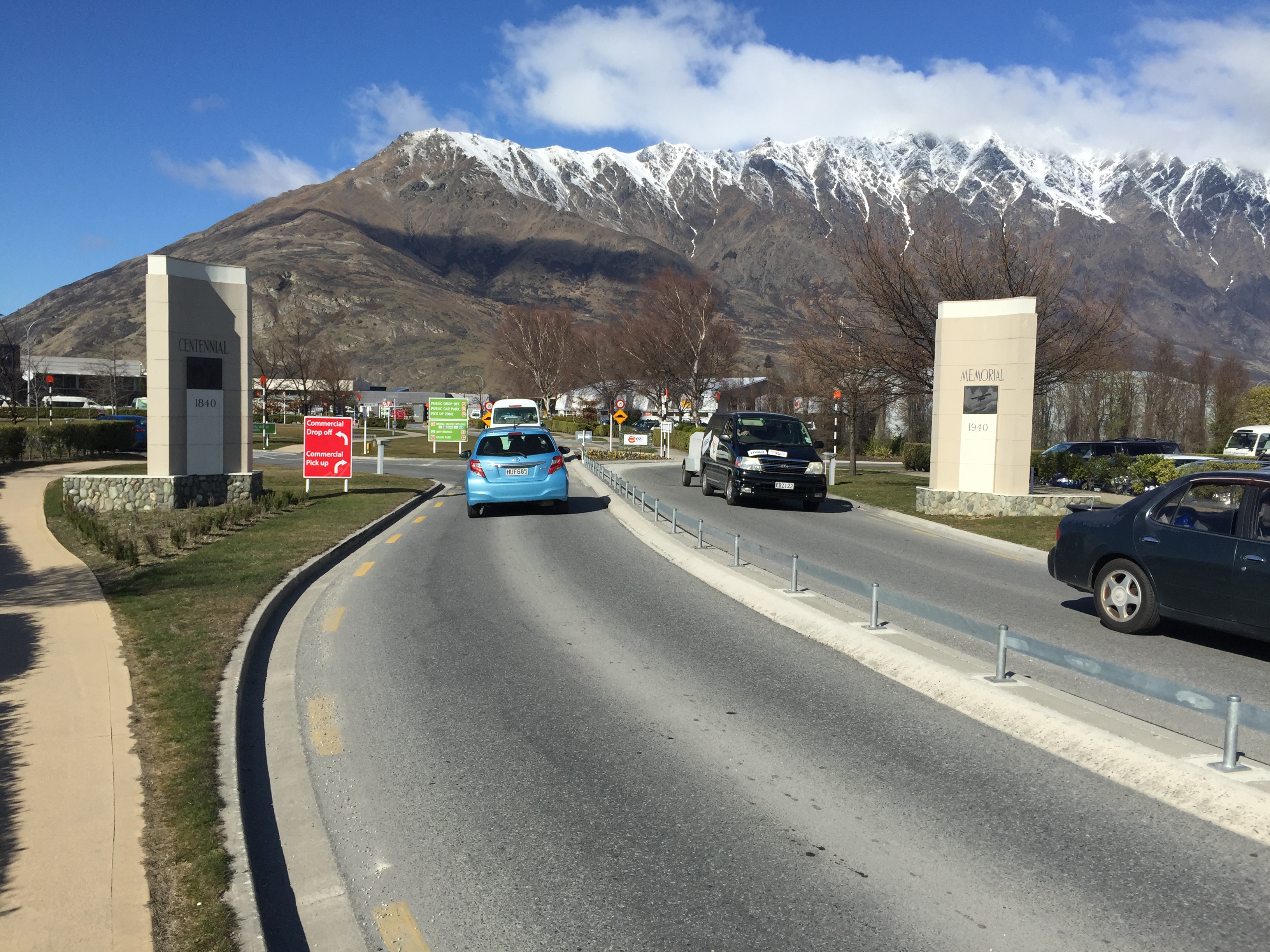 Airport entrance