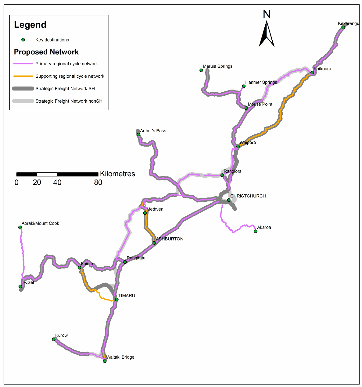 Proposed Cycle Network