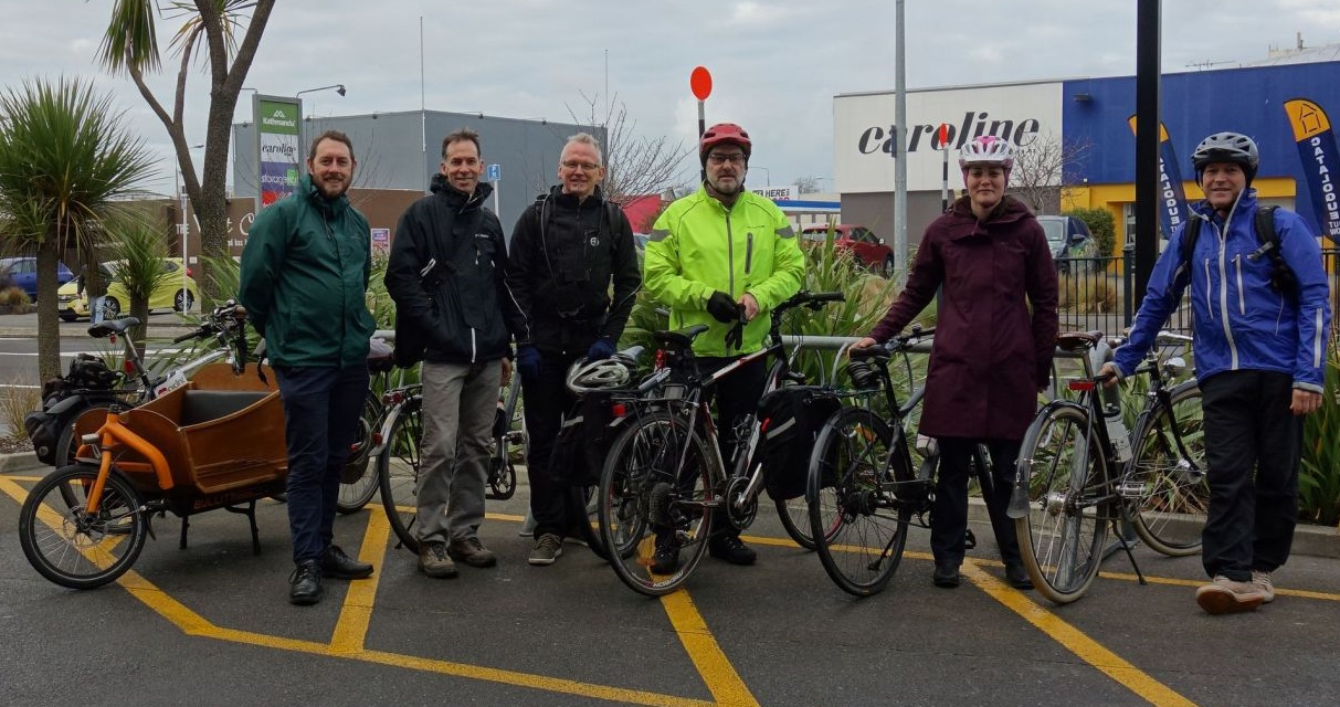 ViaStrada staff out cycling