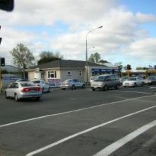 View of buildings in Riccarton Christchurch