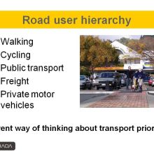 Road user hierarchy slide