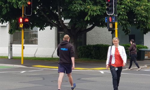 Pedestrian-Cycle signal trials