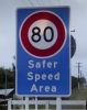 80km/h speed sign