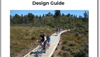 New Zealand Cycle Trail Design Guide cover.