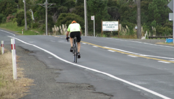 cyclist on road